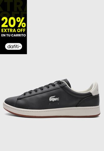 Tenis Casual LACOSTE Carnaby Set Negro Lacoste