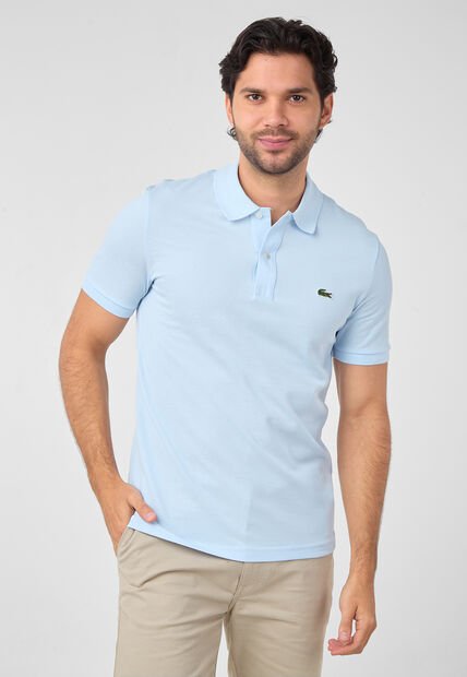 Polo Celeste Claro LACOSTE Original L.12.12