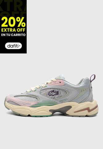 Tenis Lifestyle LACOSTE Storm 96 2K  Gris Lacoste