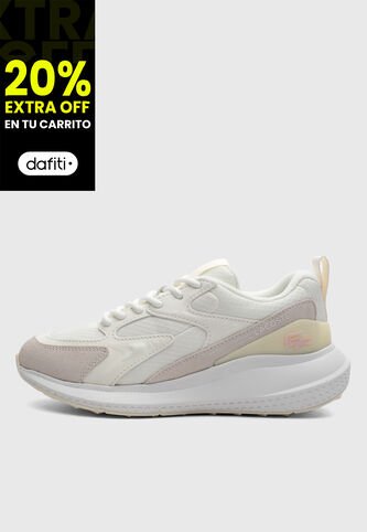 Tenis Lifestyle LACOSTE L003 Evo Beige Claro Lacoste