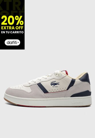 Tenis Lifestyle LACOSTE T-Clip Set Beige Lacoste