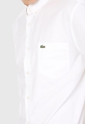 Camisa Blanco Lacoste
