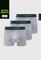 Bóxer x3 LACOSTE Blanco de Lacoste