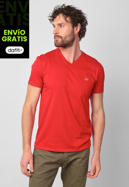 Camiseta LACOSTE Rojo