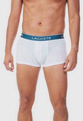 Bóxer x3 LACOSTE Blanco