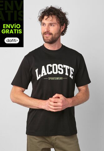 Camiseta LACOSTE Negro Lacoste