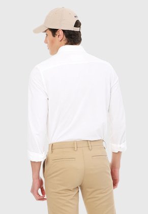Camisa Blanco Lacoste