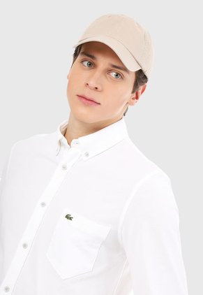 Camisa Blanco Lacoste