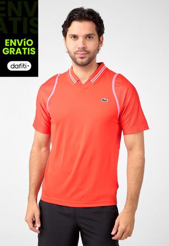 Polo LACOSTE Tennis × Daniil Medvedev Naranja Lacoste