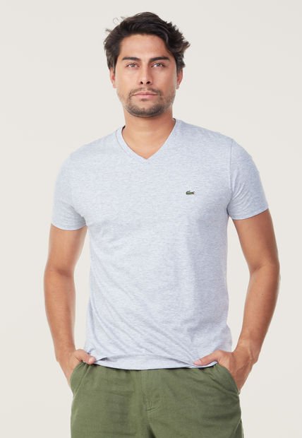 Camiseta Gris Lacoste