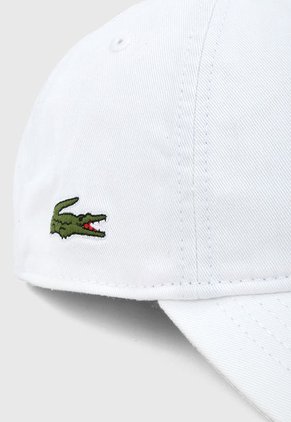 Gorra Blanco-Verde Lacoste