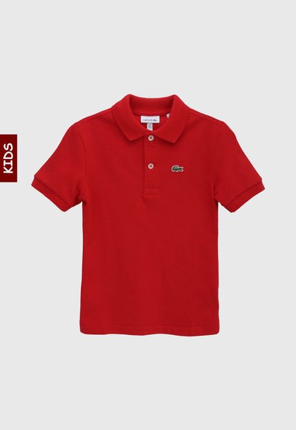 Camiseta Rojo LACOSTE