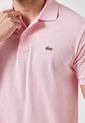 Polo Rosa-Blanco-Verde Lacoste de Lacoste