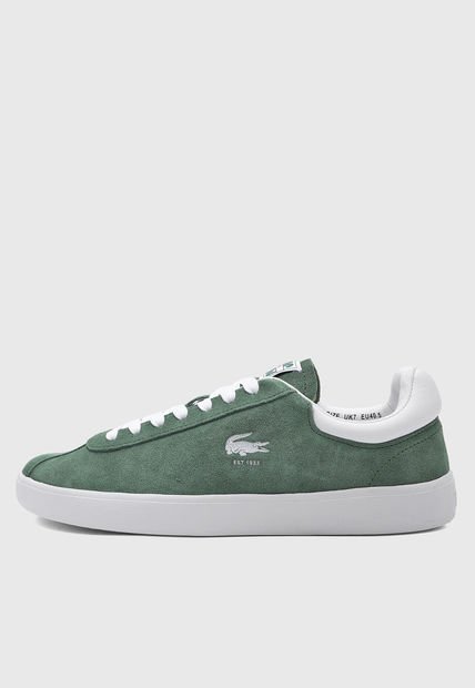 Tenis Lifestyle Verde-Blanco LACOSTE Baseshot