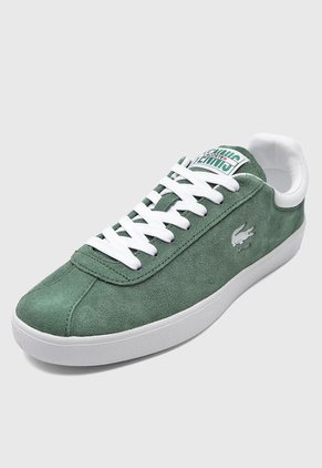 Tenis Lifestyle Verde-Blanco LACOSTE Baseshot