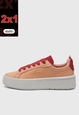 Tenis Lifestyle LACOSTE Carnaby Naranja Lacoste