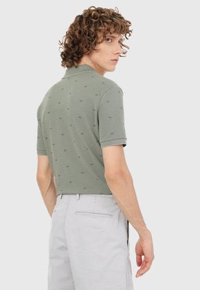 Polo Verde Oliva  Lacoste
