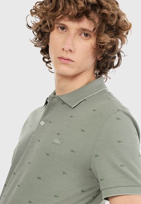 Polo Verde Oliva  Lacoste