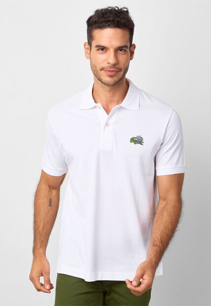 Polo LACOSTE Blanco