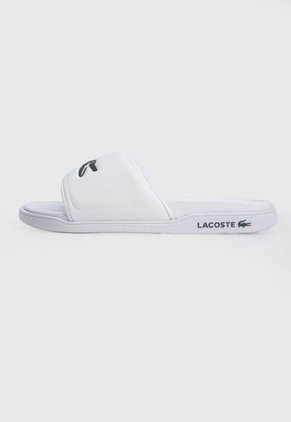 Playera Blanco-Negro Lacoste