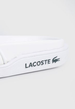 Playera Blanco-Negro Lacoste