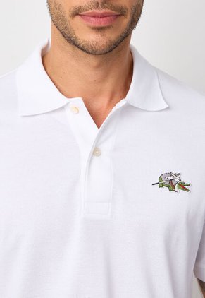Polo LACOSTE Blanco