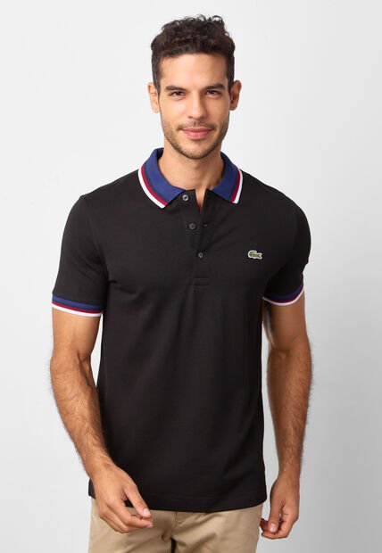 Polo LACOSTE Negro