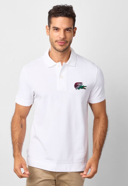 Polo LACOSTE Blanco