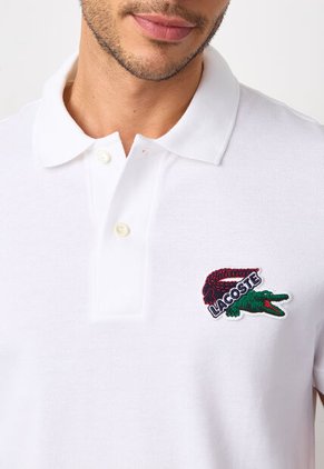Polo LACOSTE Blanco