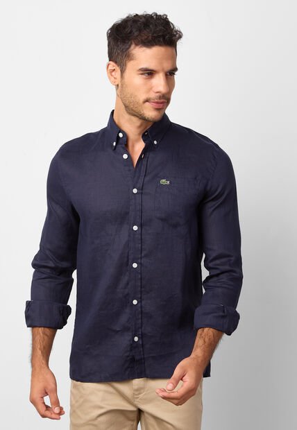 Camisa LACOSTE Azul