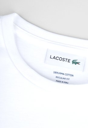 Camiseta LACOSTE Blanco