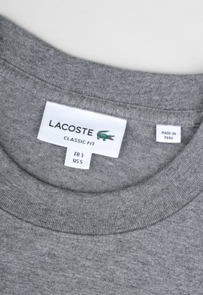 Camiseta LACOSTE Gris