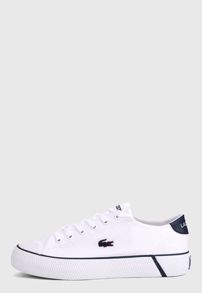 Tenis Blanco-Azul Navy Lacoste Gripshot