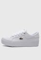 Tenis Lifestyle Blanco-Dorado LACOSTE Ziane de Lacoste