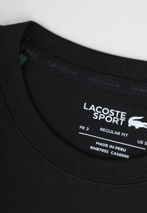 Camiseta LACOSTE Negro