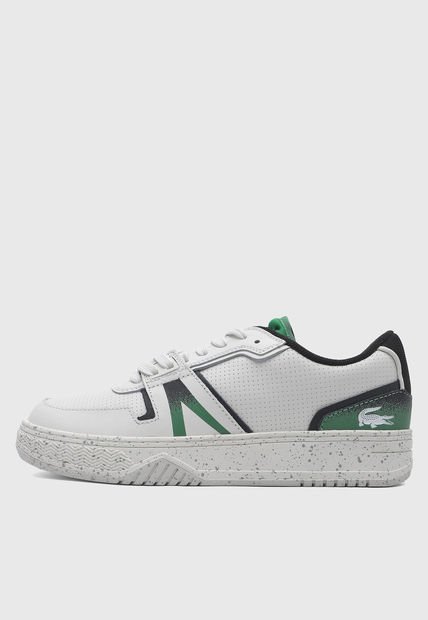 Tenis Lifestyle Blanco-Verde-Negro LACOSTE L001