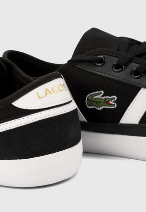 Tenis Negro-Blanco Lacoste