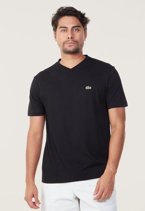 Camiseta Negro Lacoste