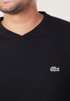 Camiseta Negro Lacoste