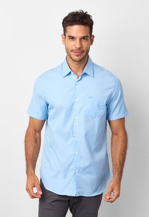 Camisa LACOSTE Celeste