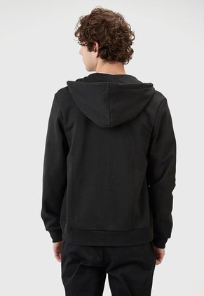 Hoodie LACOSTE Color Block Negro