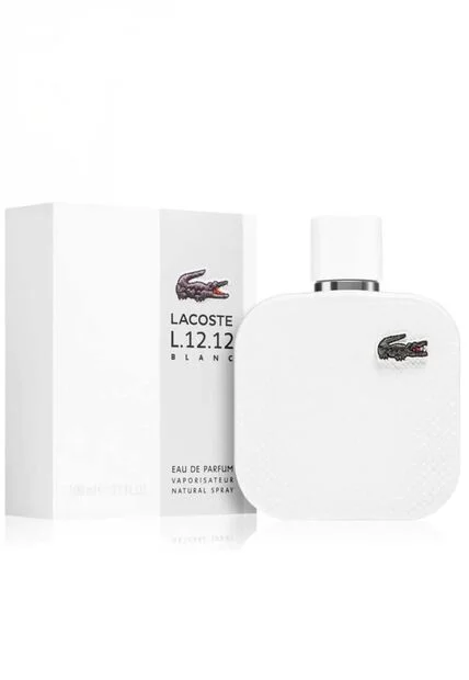 Perfume L.12.12 Blanc Edp De Lacoste Para Hombre 100 Ml