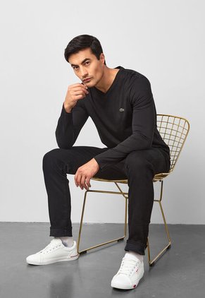 Camiseta LACOSTE Negro