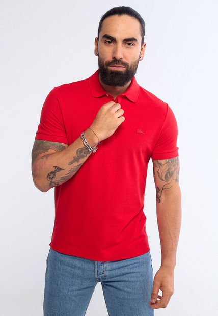Polo LACOSTE Paris Rojo