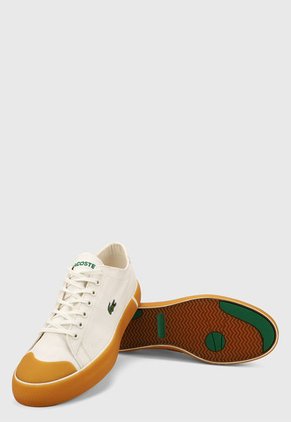 Tenis Blanco-Amarillo Lacoste