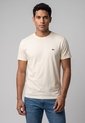 Camiseta LACOSTE Beige de Lacoste