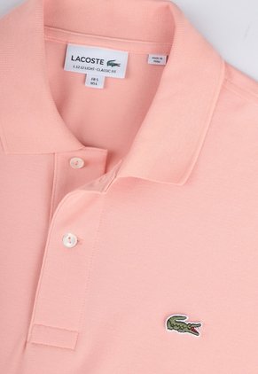 Polo LACOSTE Salmón