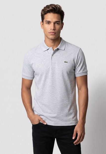 Polo LACOSTE Gris