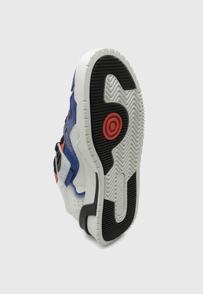 Tenis Lifestyle Blanco-Azul-Rojo Lacoste LT Court