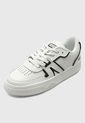 Tenis Lifestyle Blanco-Negro Lacoste L001 Leather Trainers de Lacoste